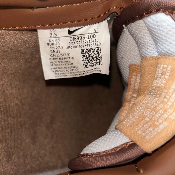 Nike Solarsoft Moccasin Mens Red Black White Men Size 7 555301-601 - Picture 6 of 6